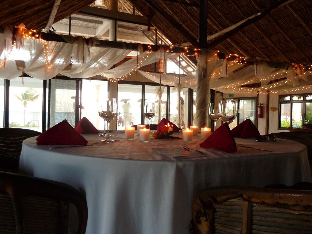 Rancho Sakol Otel Puerto Morelos Dış mekan fotoğraf