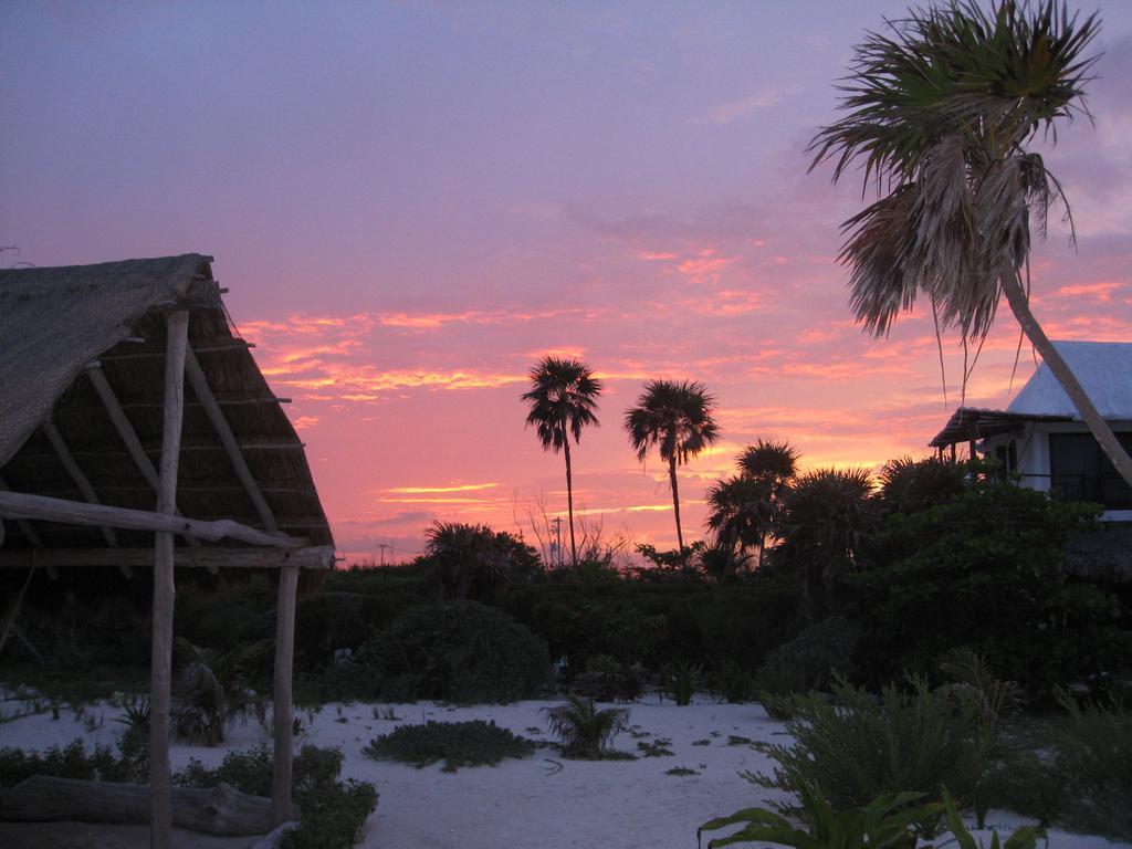 Rancho Sakol Otel Puerto Morelos Dış mekan fotoğraf